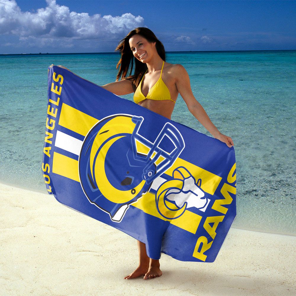 NFL FIBER BEACH TOWEL 30" X 60"/ NFL serviette de plage cadeau-gift