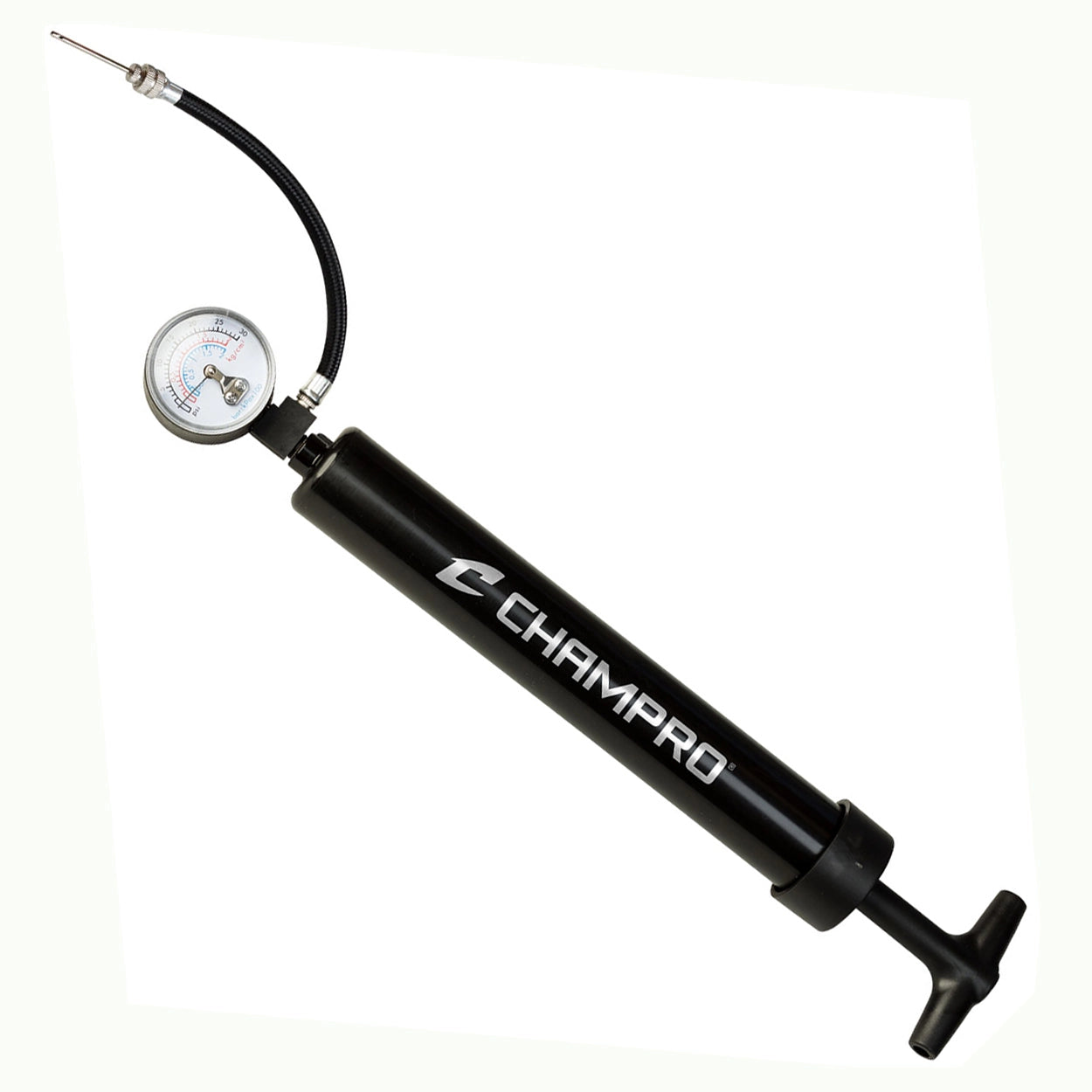 CHAMPRO SPORTS 12 PUMP WITH PRESSURE GAUGE for soccer ball Football pump