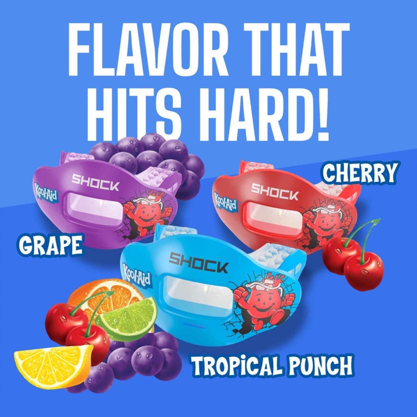 Kool-Aid Max AirFlow Football Mouthguard - Grape