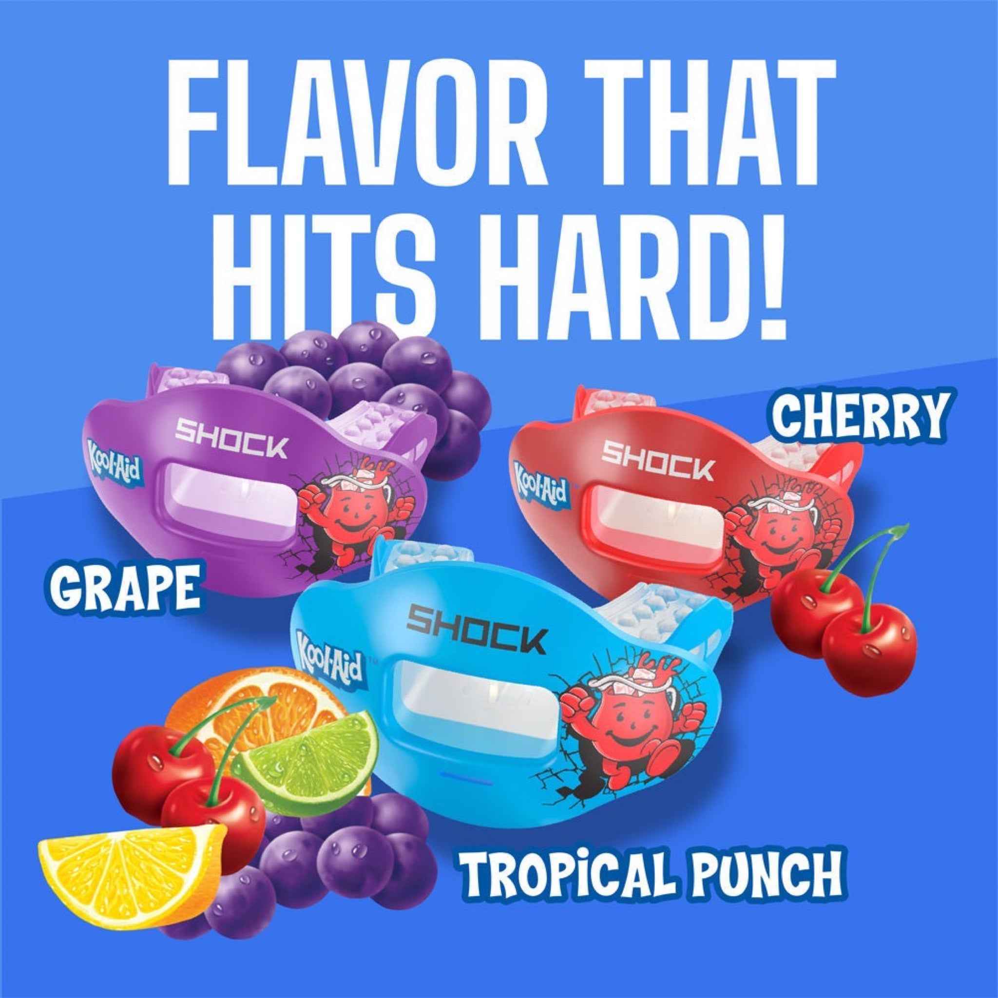 Kool-Aid Max AirFlow Football Mouthguard - Grape