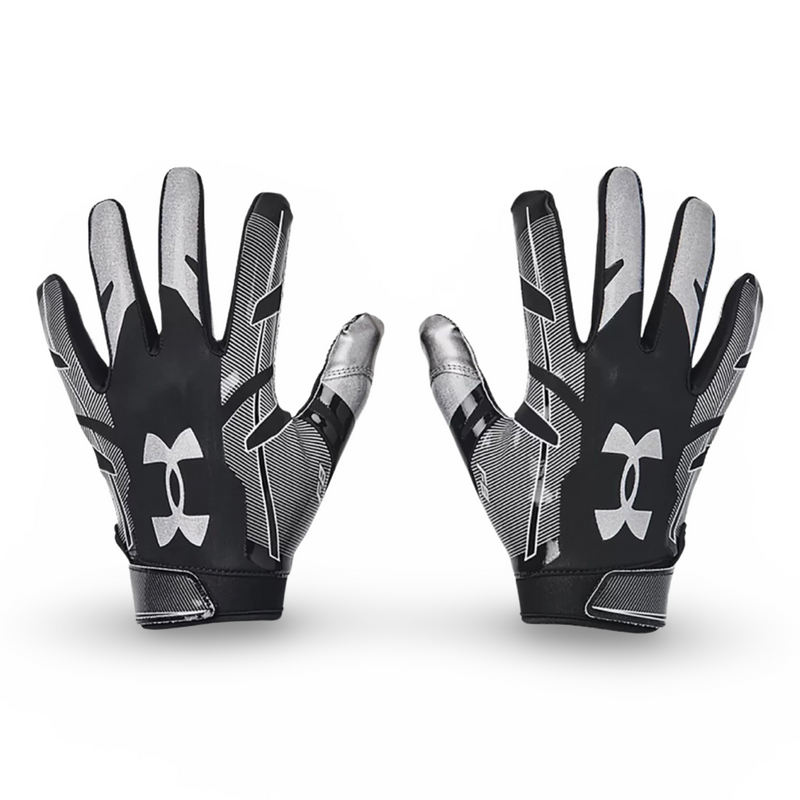 UA F8 football gloves/ Junior football glove - Black