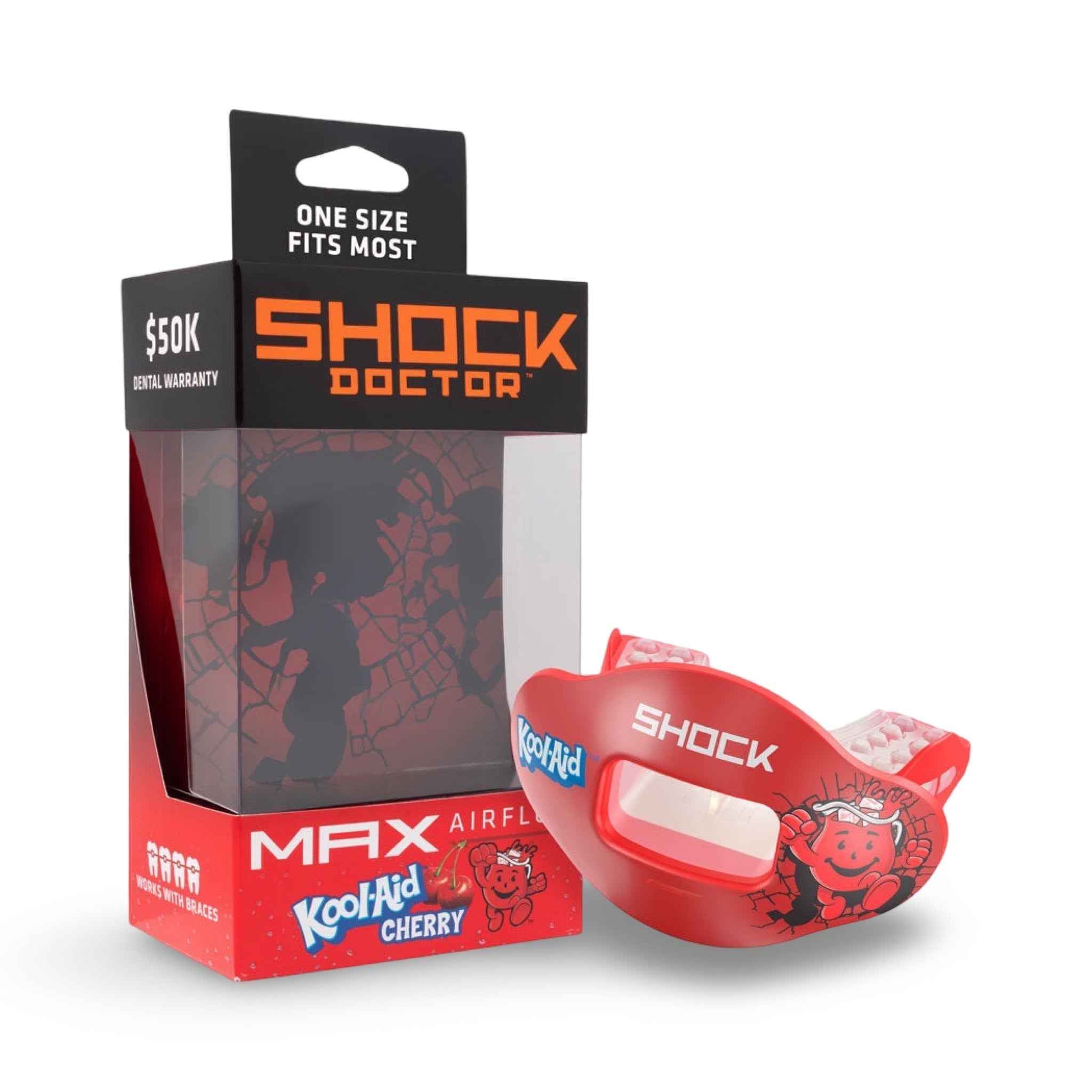 Kool-Aid Max AirFlow Football Mouthguard - Cherry