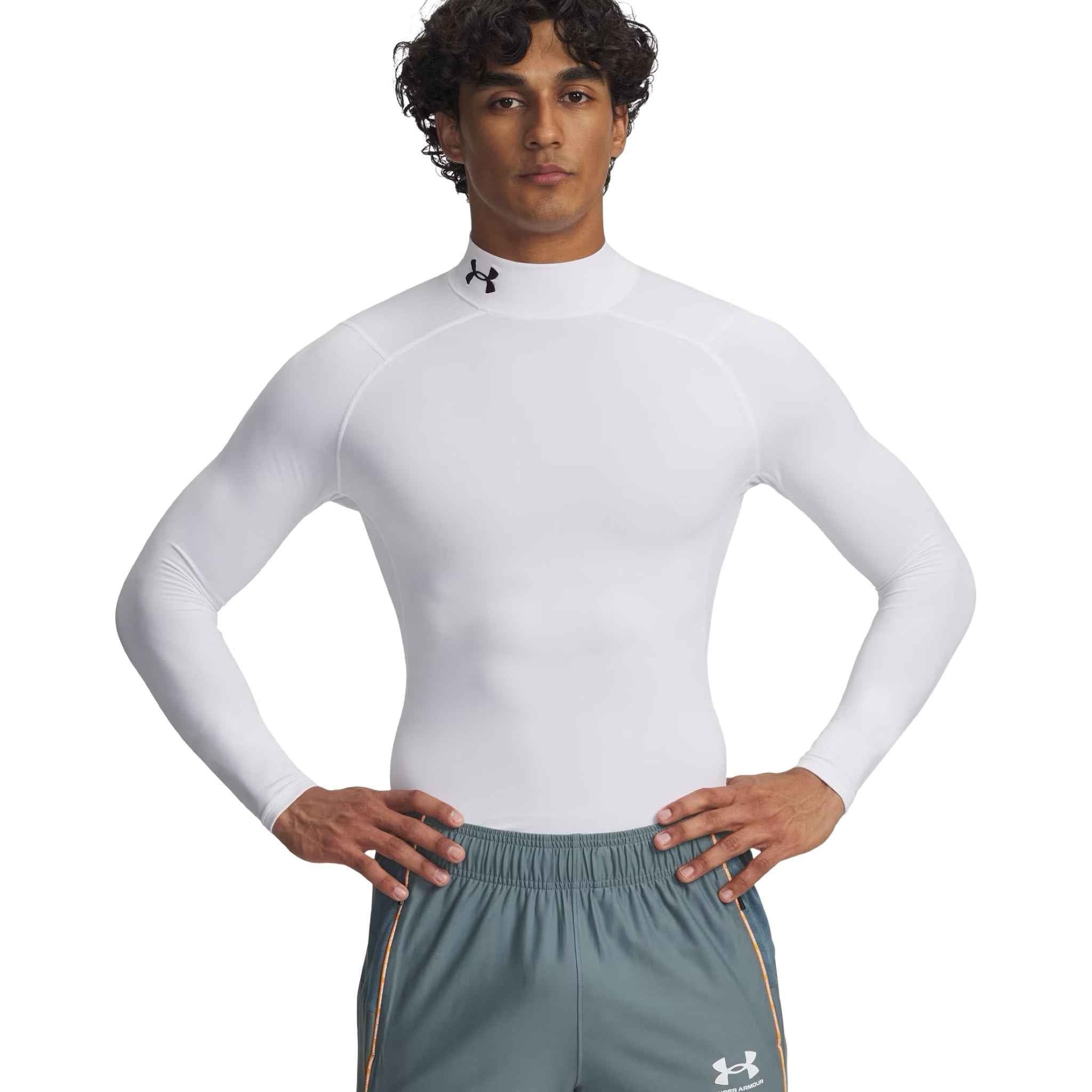 UA Men's ColdGear® Long Sleeve Compression Mock