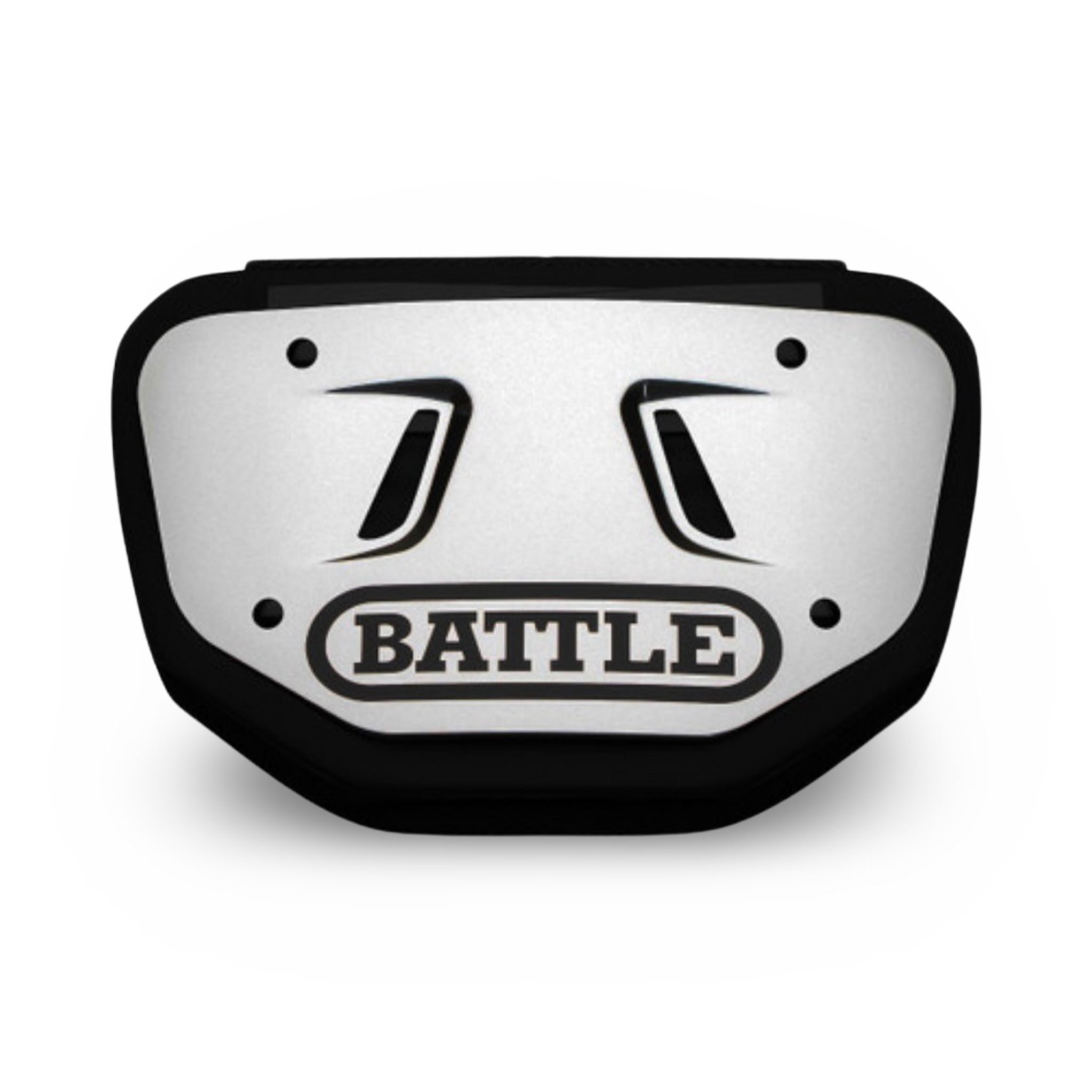 Battle Chrome Football Back Plate - Adult and Youth / Adulte et enfant