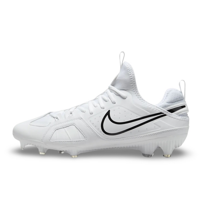 Huarache 5 top lacrosse cleats white