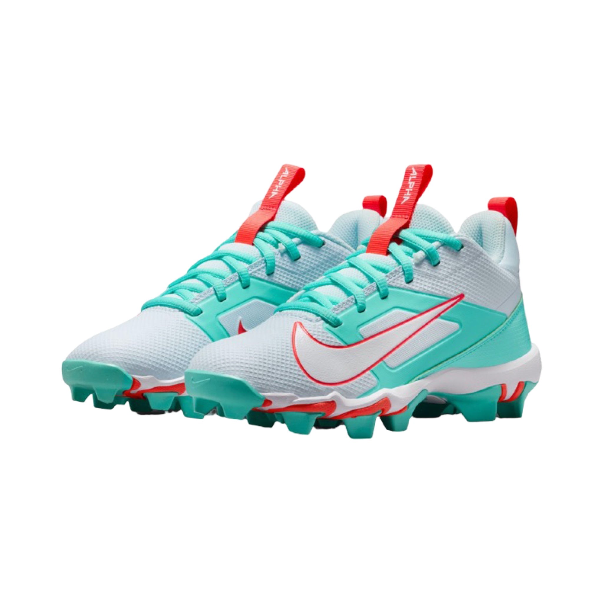 Nike Alpha Menace Shark 4 Jr. - Crimson Orange/Blue