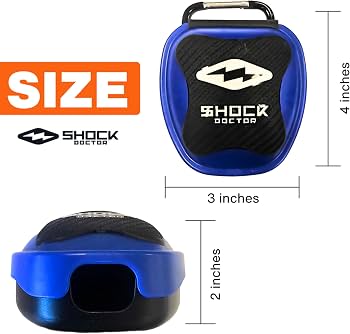 Shock Doctor Unisex-Adult Mouth Guard Case Mouthguard Case - étui protège-dents