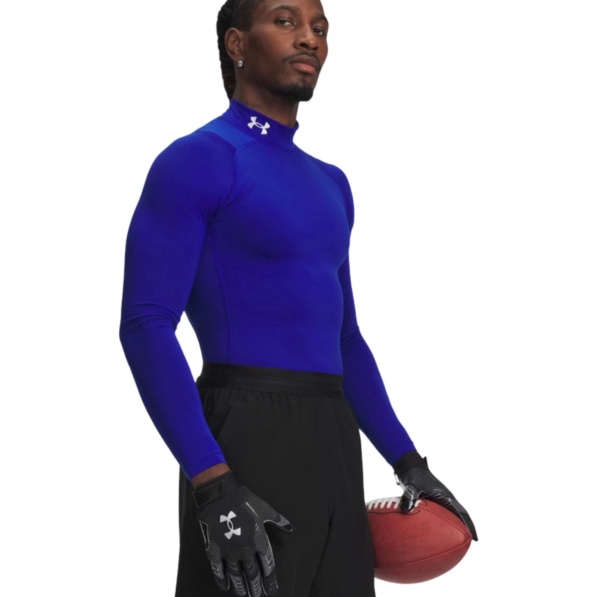UA Men’s ColdGear® Long Sleeve Compression Mock