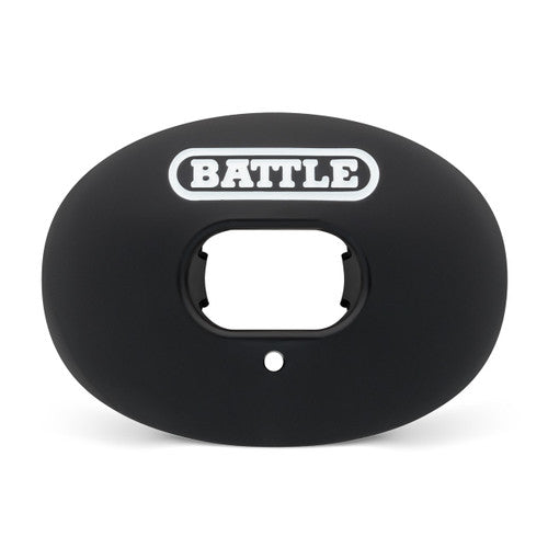 Battle Oxygen Convertible Strap Football Mouthguard - Black
