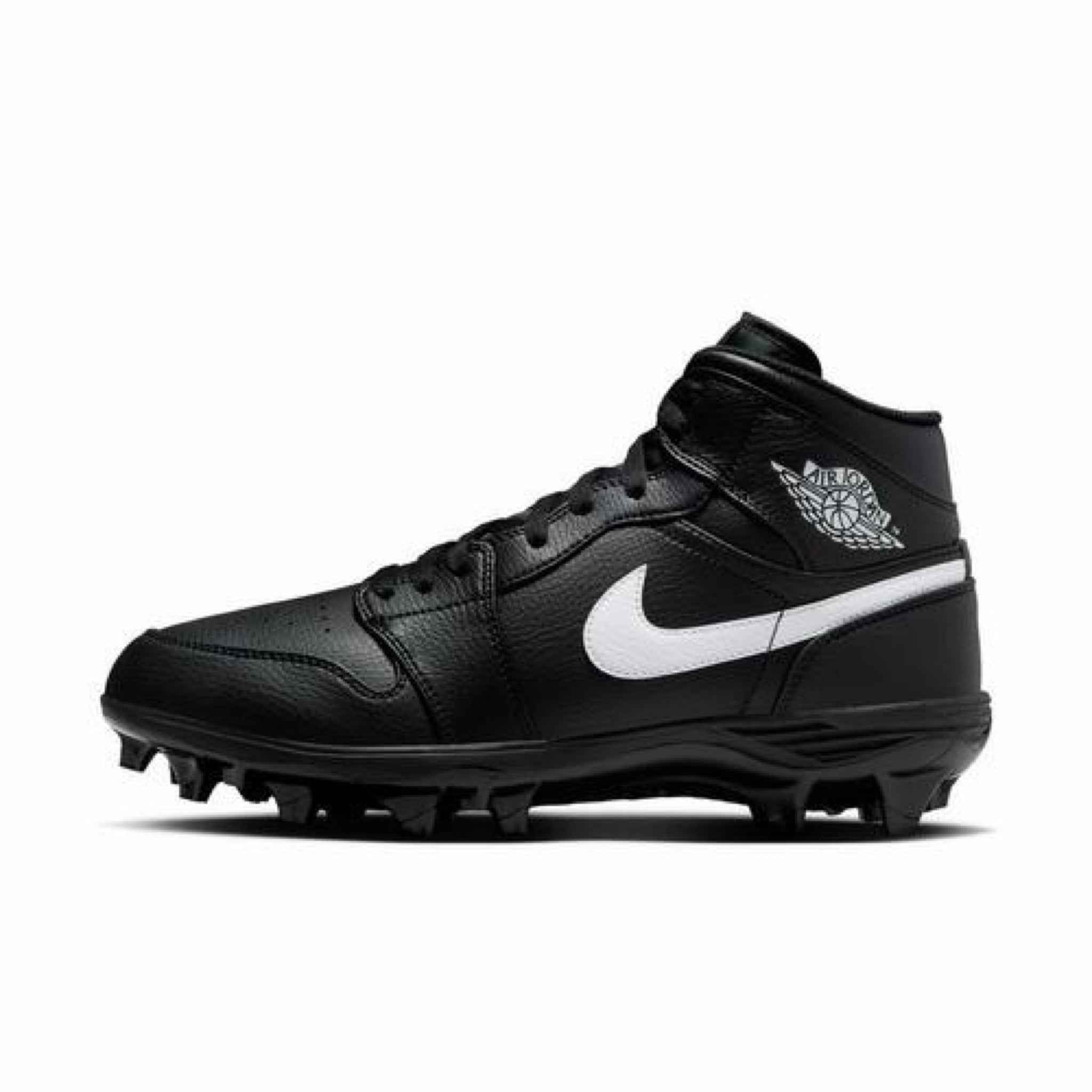 Jordan 1 Mid TD football cleats - Black