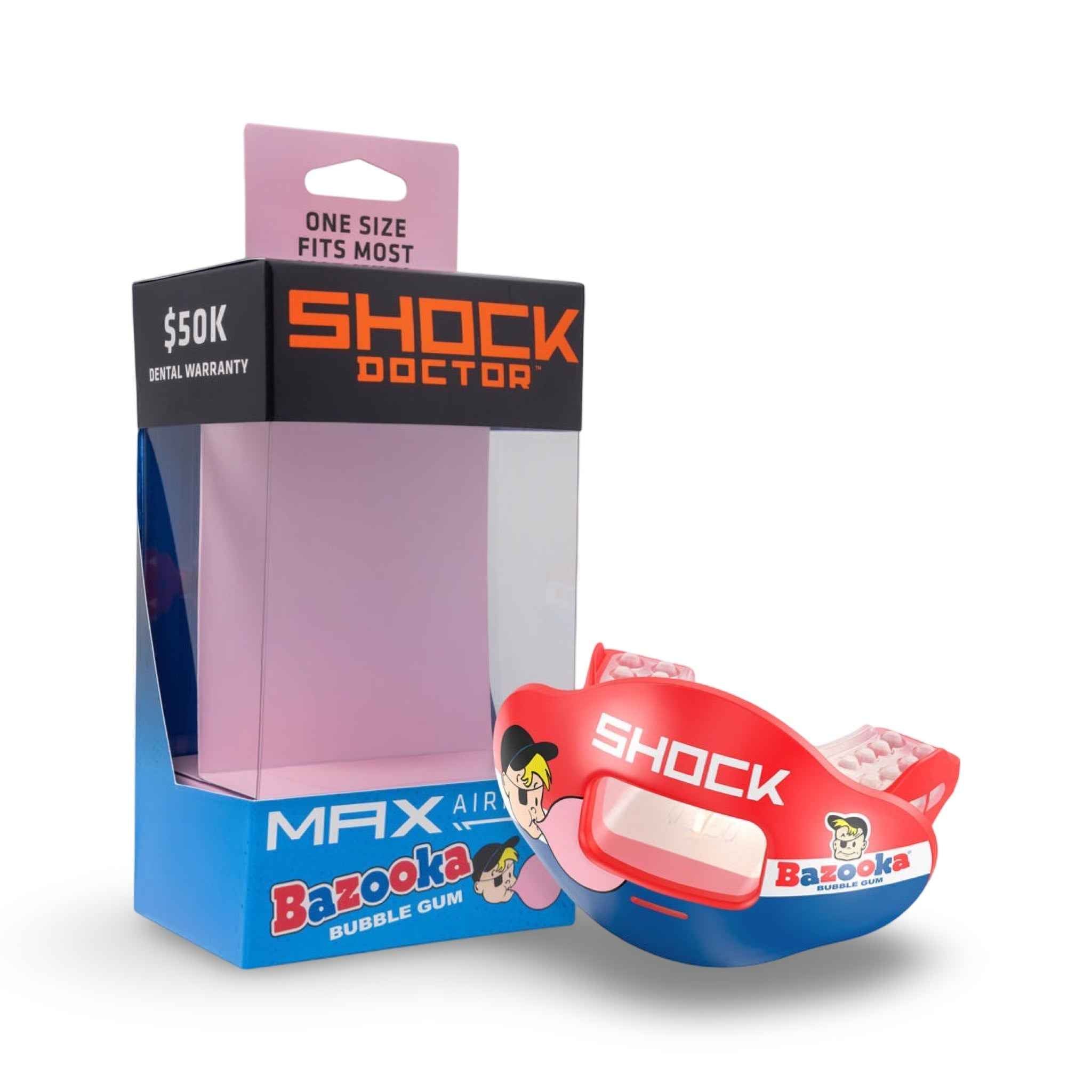 Bazooka Gum Max AirFlow Football Mouthguard