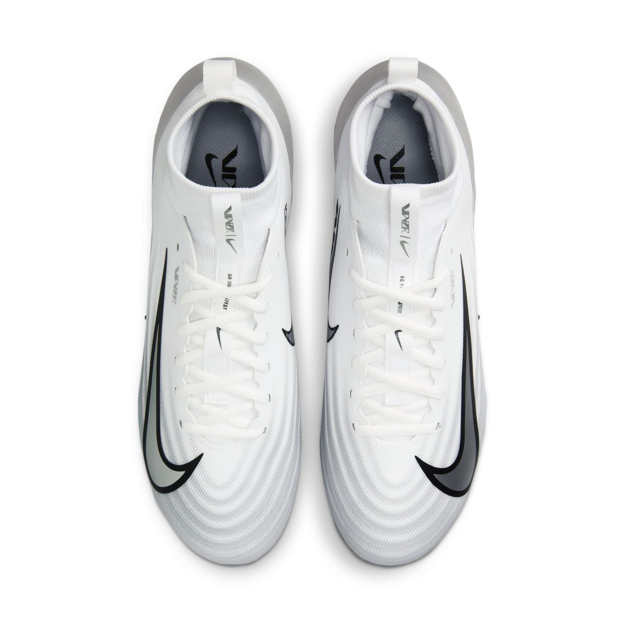 Nike Zoom Air Vapor Pro 1 white Soulier de football cleats