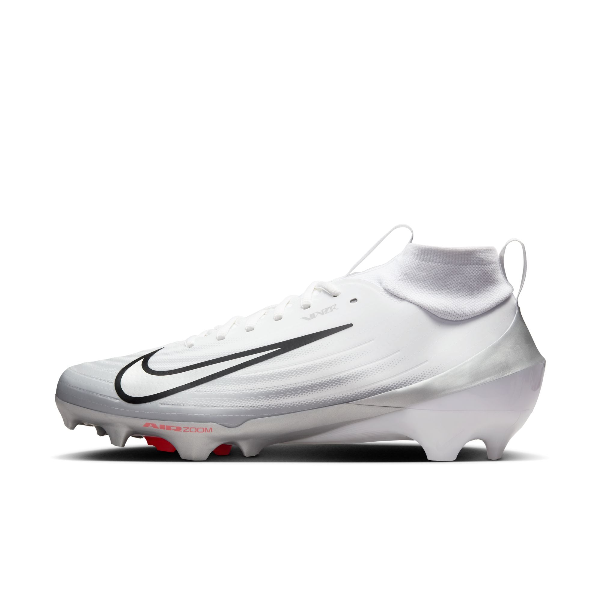 Nike Zoom Air Vapor Pro 1 white Soulier de football cleats