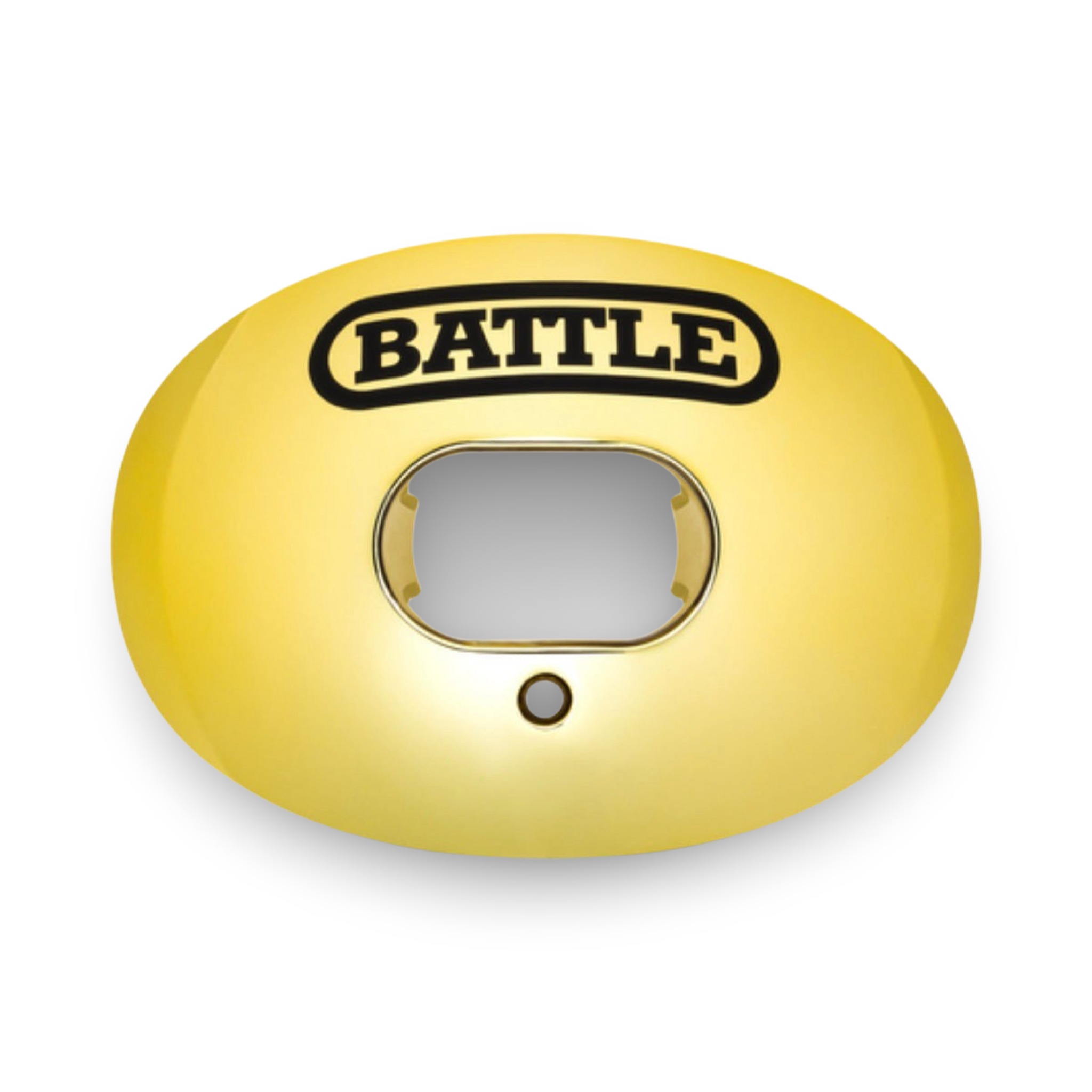 Battle Chrome Oxygen Football Mouthguard - Gold