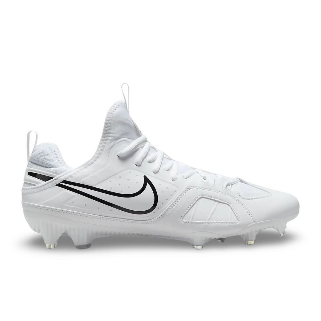 Nike Huarache 9 Varsity low Football Lacrosse cleat White