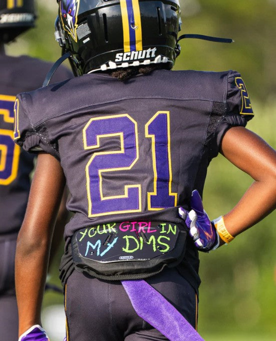 Battle In My DMs Football Back Plate