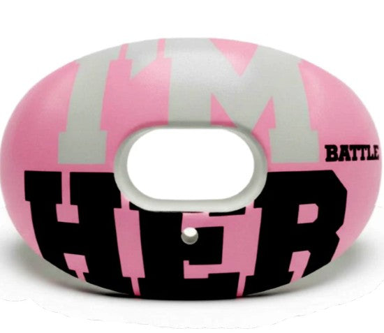 Battle I'm Her Oxygen Football Mouthguard