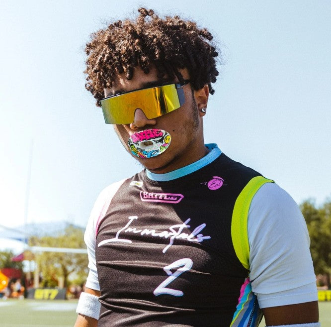 Street Art Oxygen Football Mouthguard BattleSports