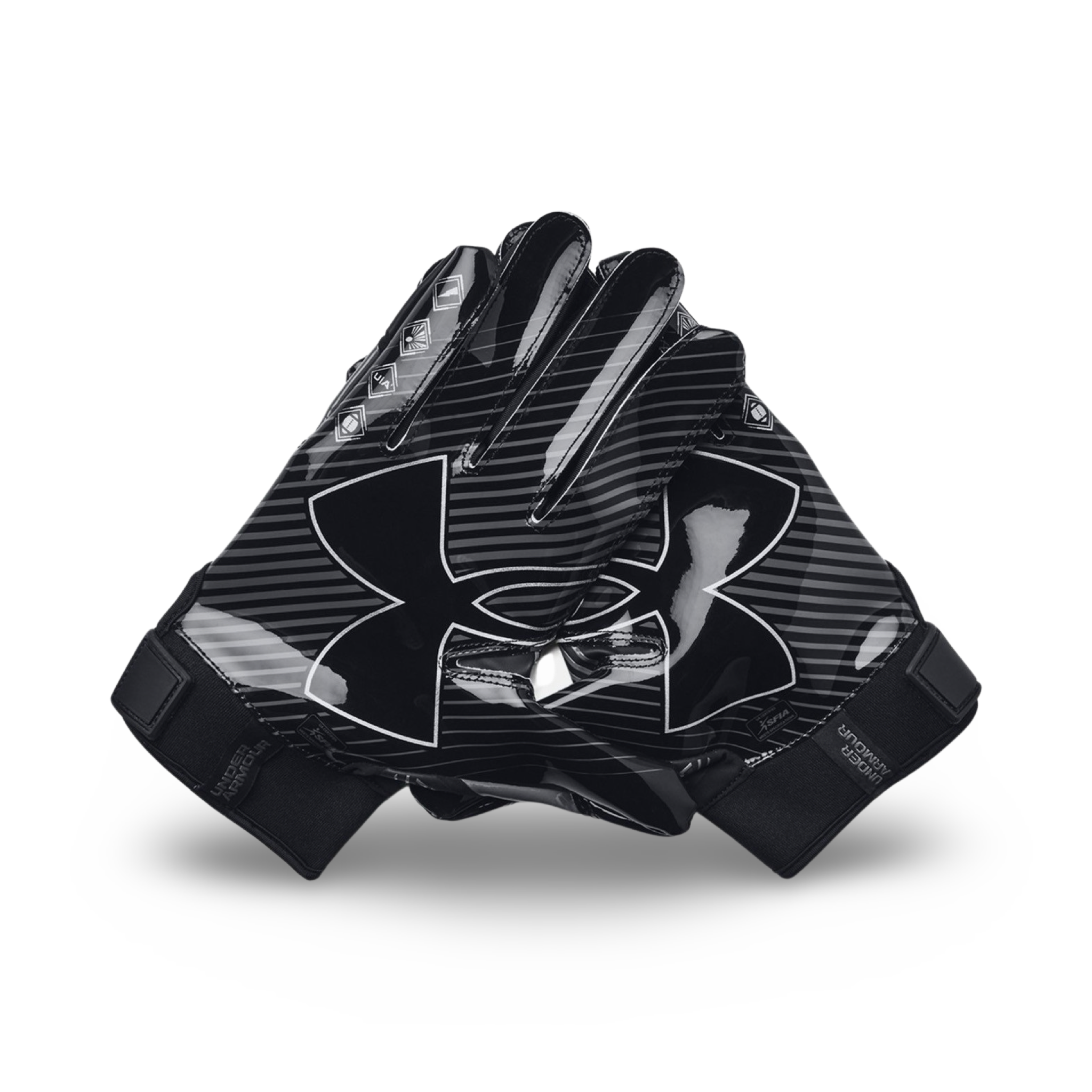 Football gloves youth under armour on sale