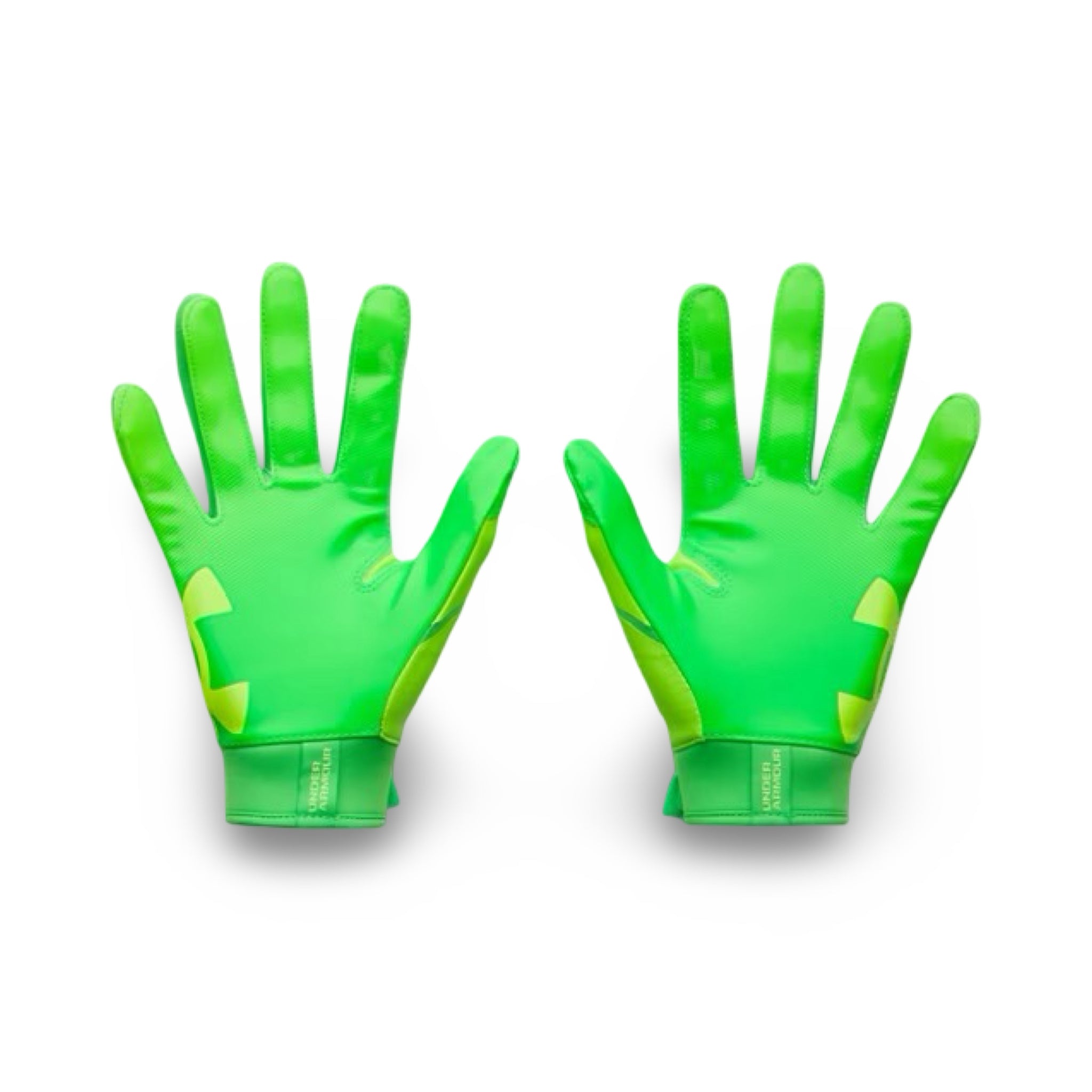 UA Blur Football Gloves Youth - Green