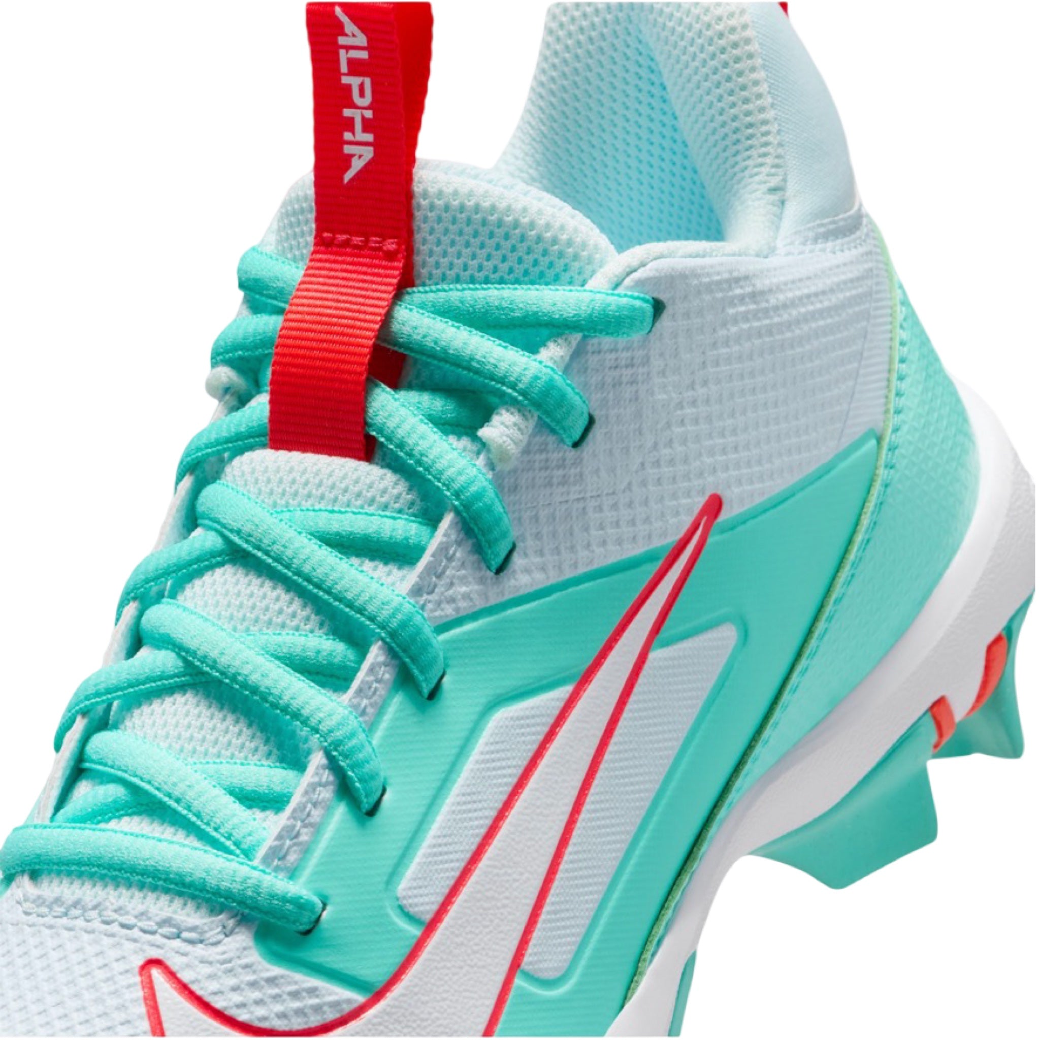 Nike Alpha Menace Shark 4 Jr. - Crimson Orange/Blue