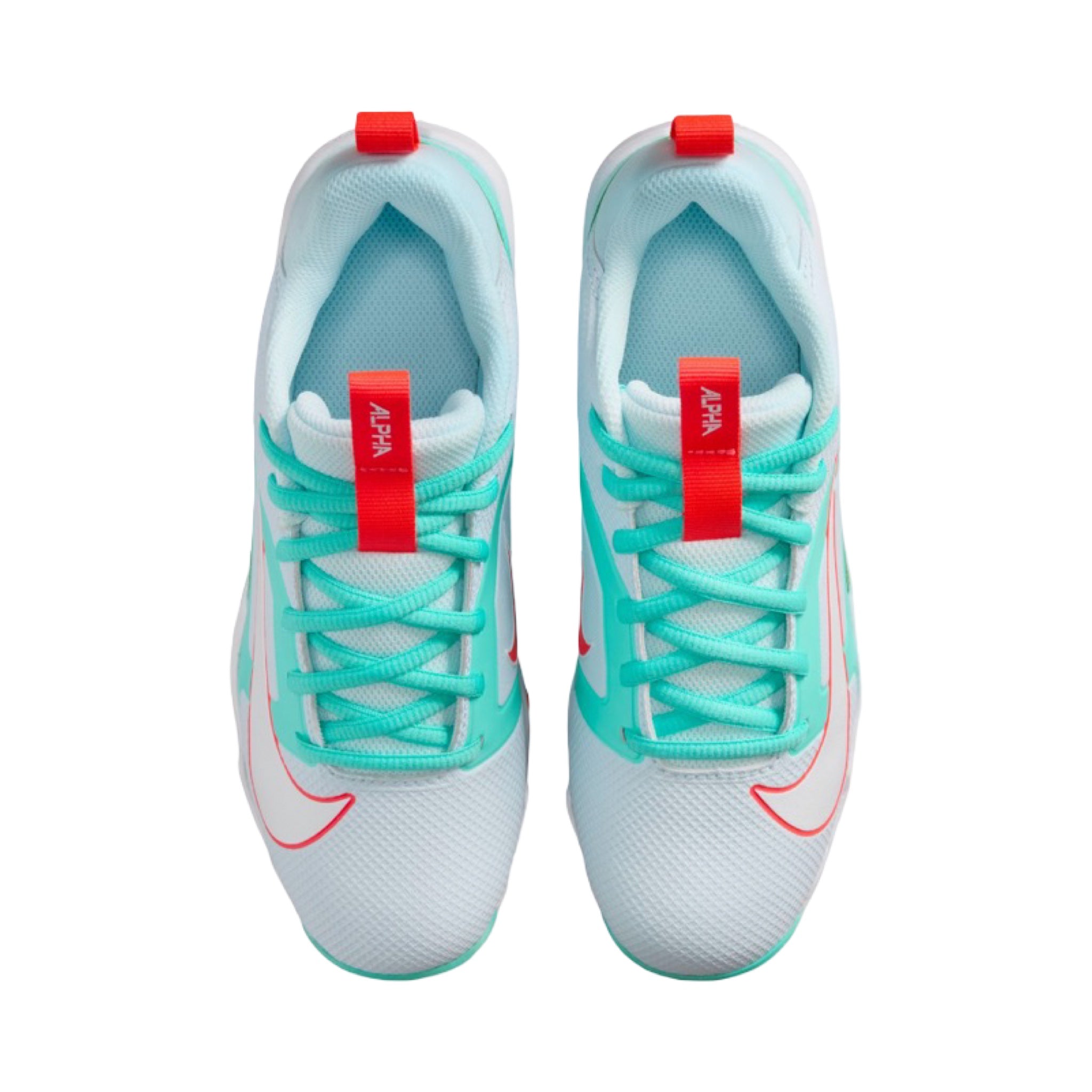 Nike Alpha Menace Shark 4 Jr. - Crimson Orange/Blue