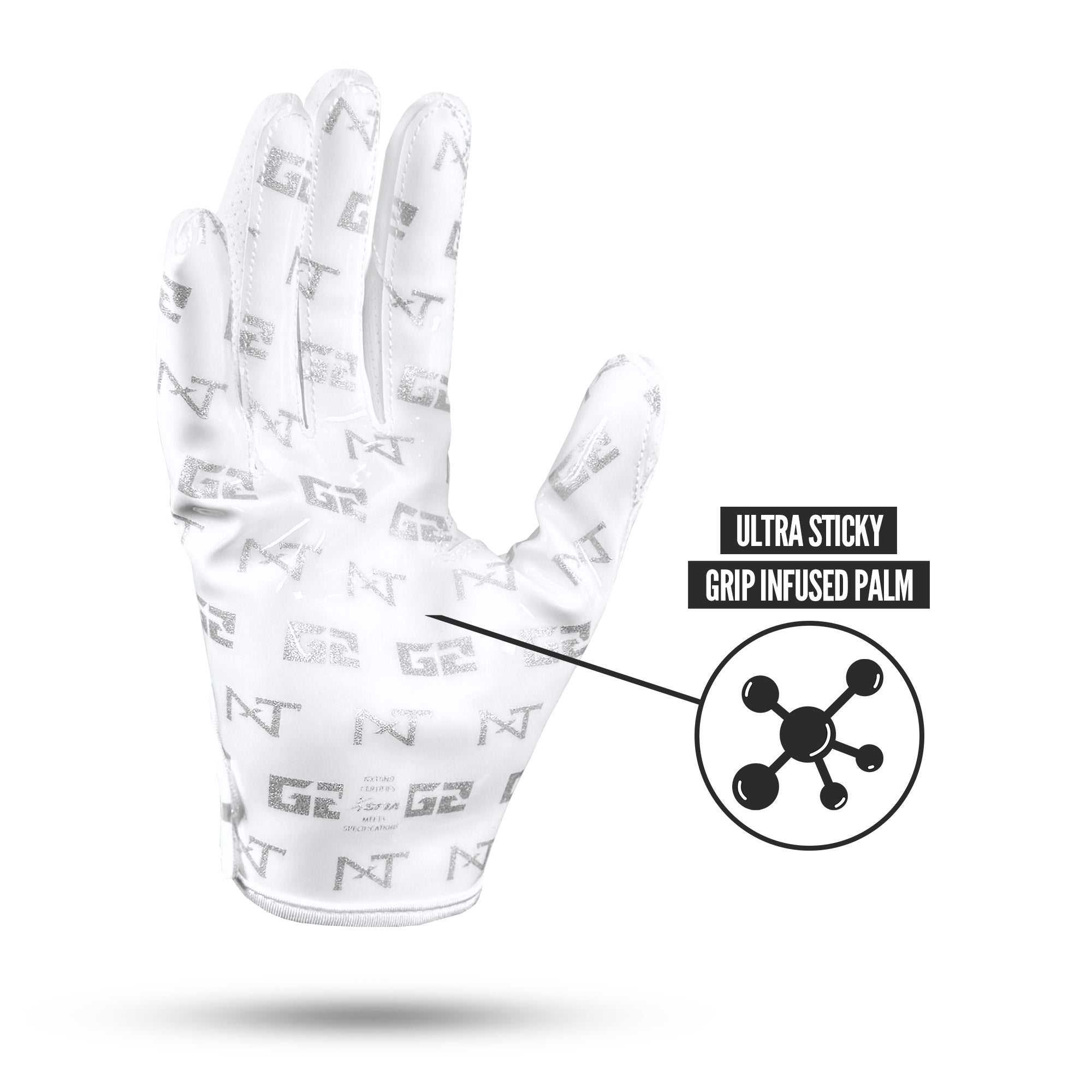 NXTRND G2® Pro Football Gloves - White