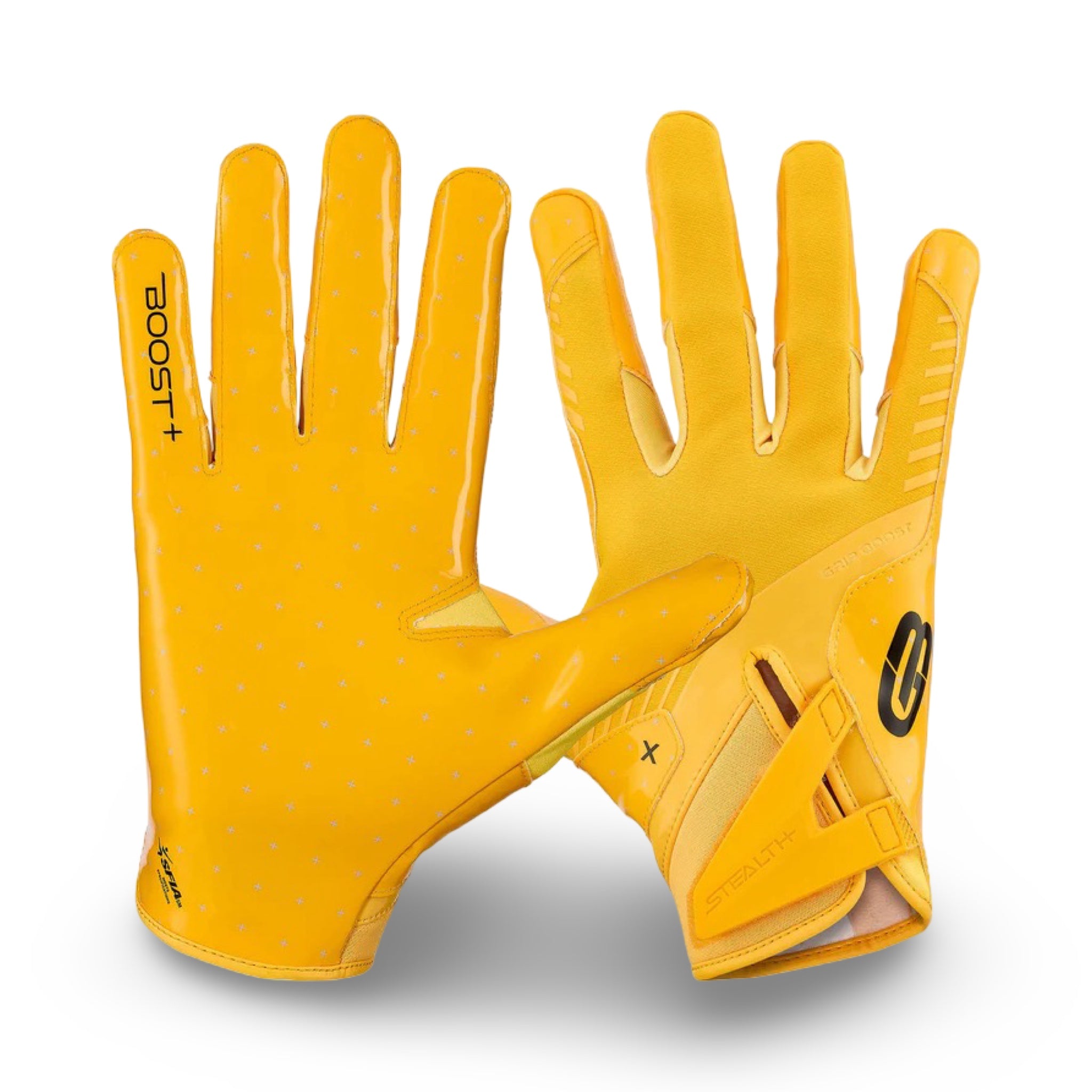 Grip Boost Solid Stealth 6.0 Boost Plus Football Glove