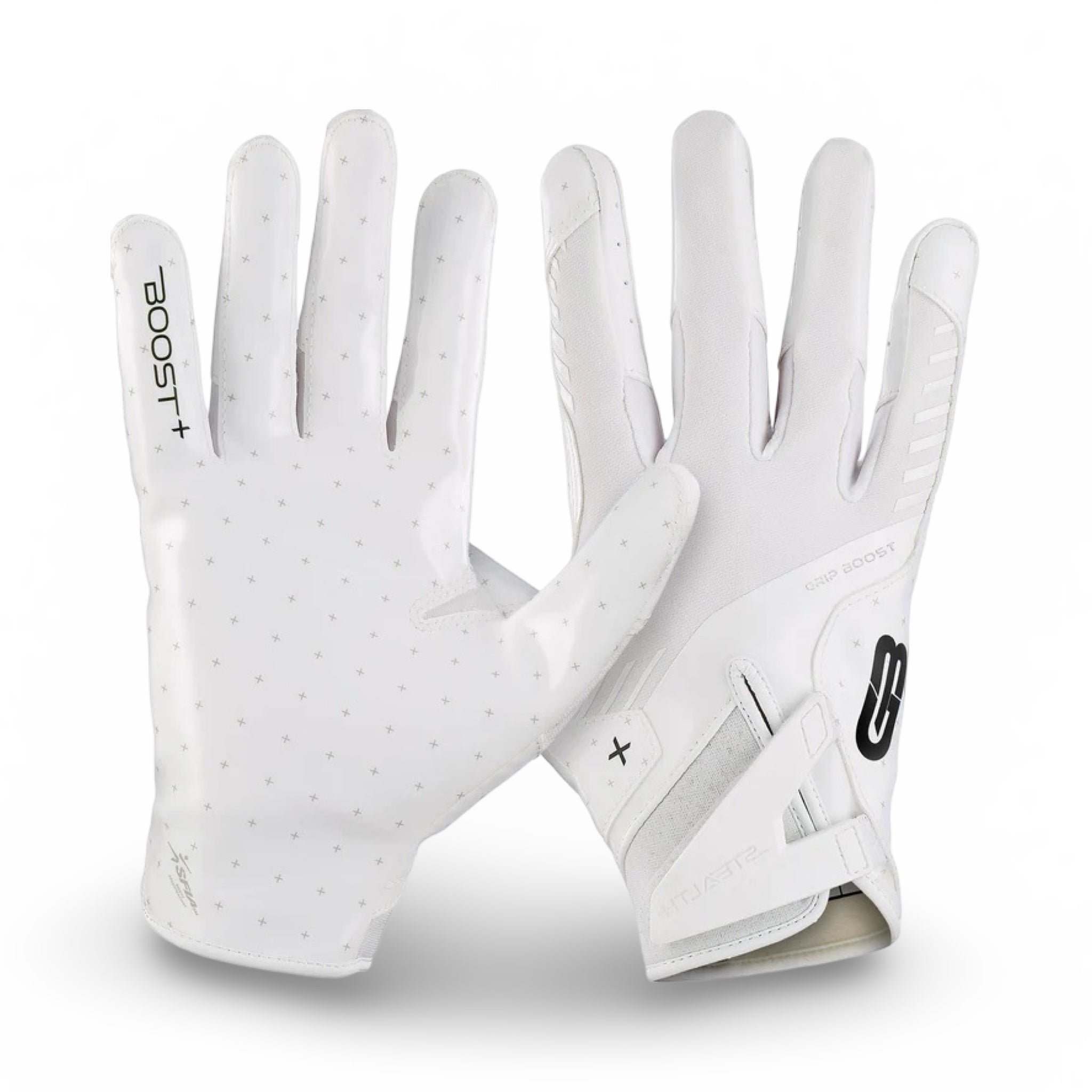 Grip Boost Solid Stealth 6.0 Boost Plus Football Glove