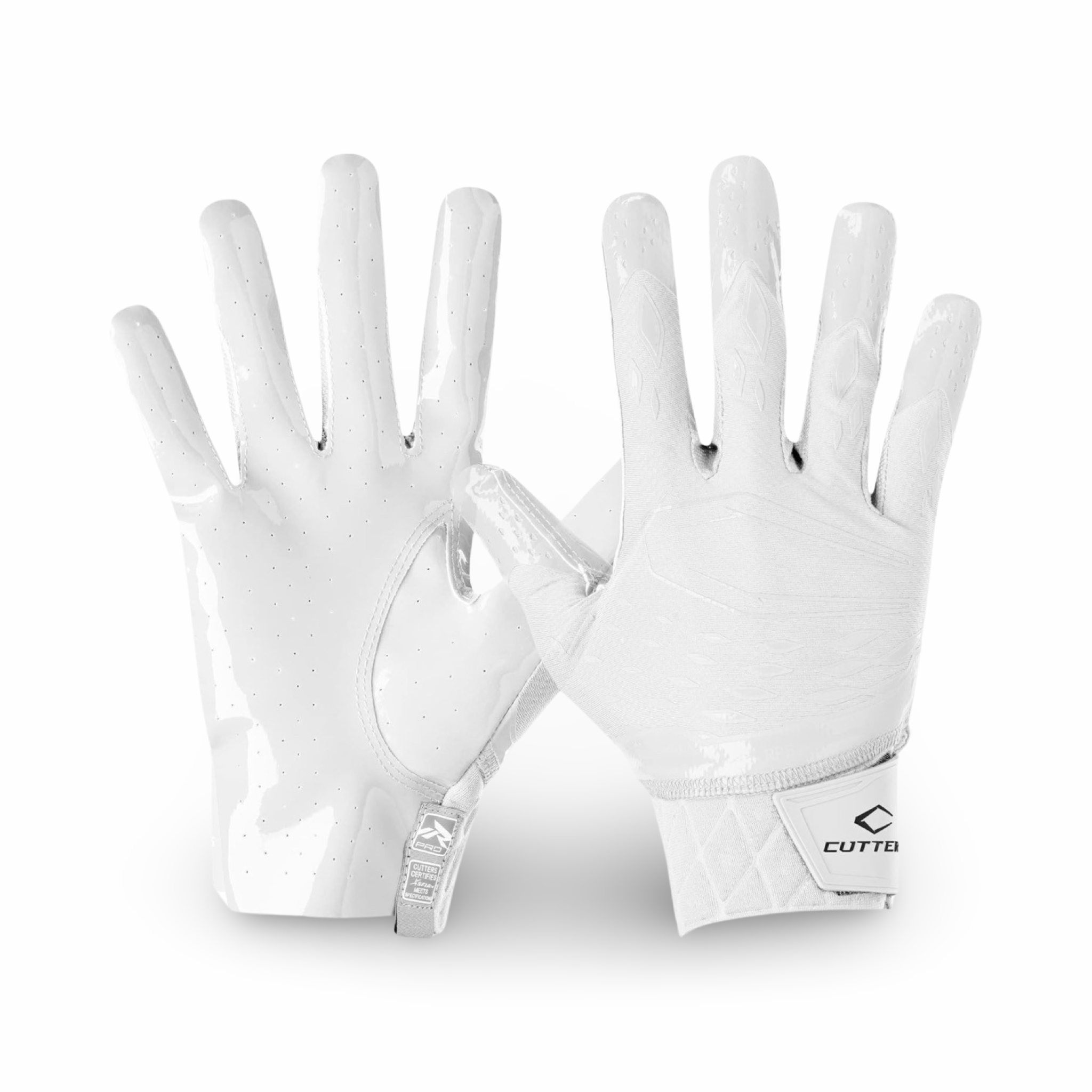 Cutters Men's Rev Pro 5.0 Receiver Football Gloves 