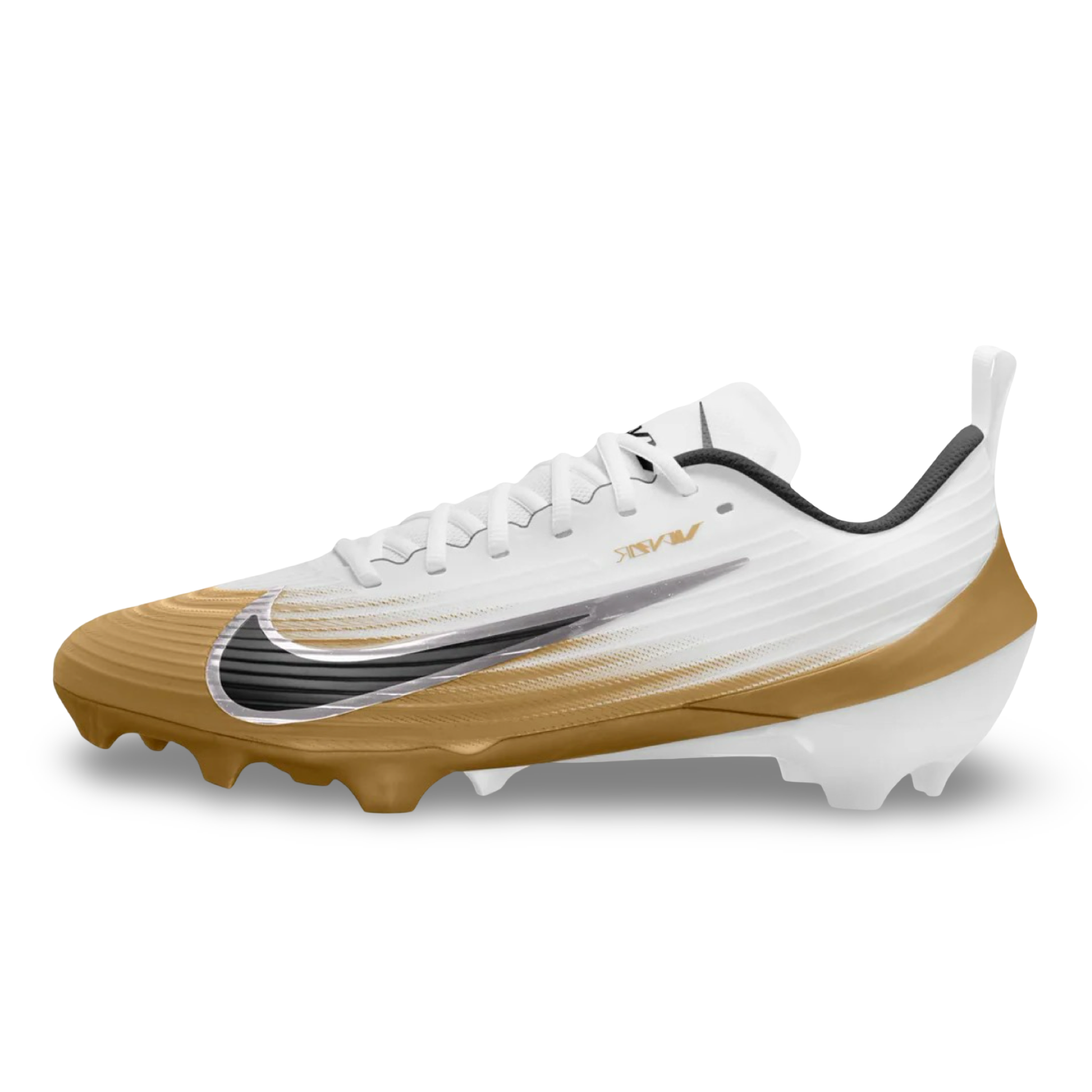 Nike Vapor Speed 3 Football Cleats - White/Gold