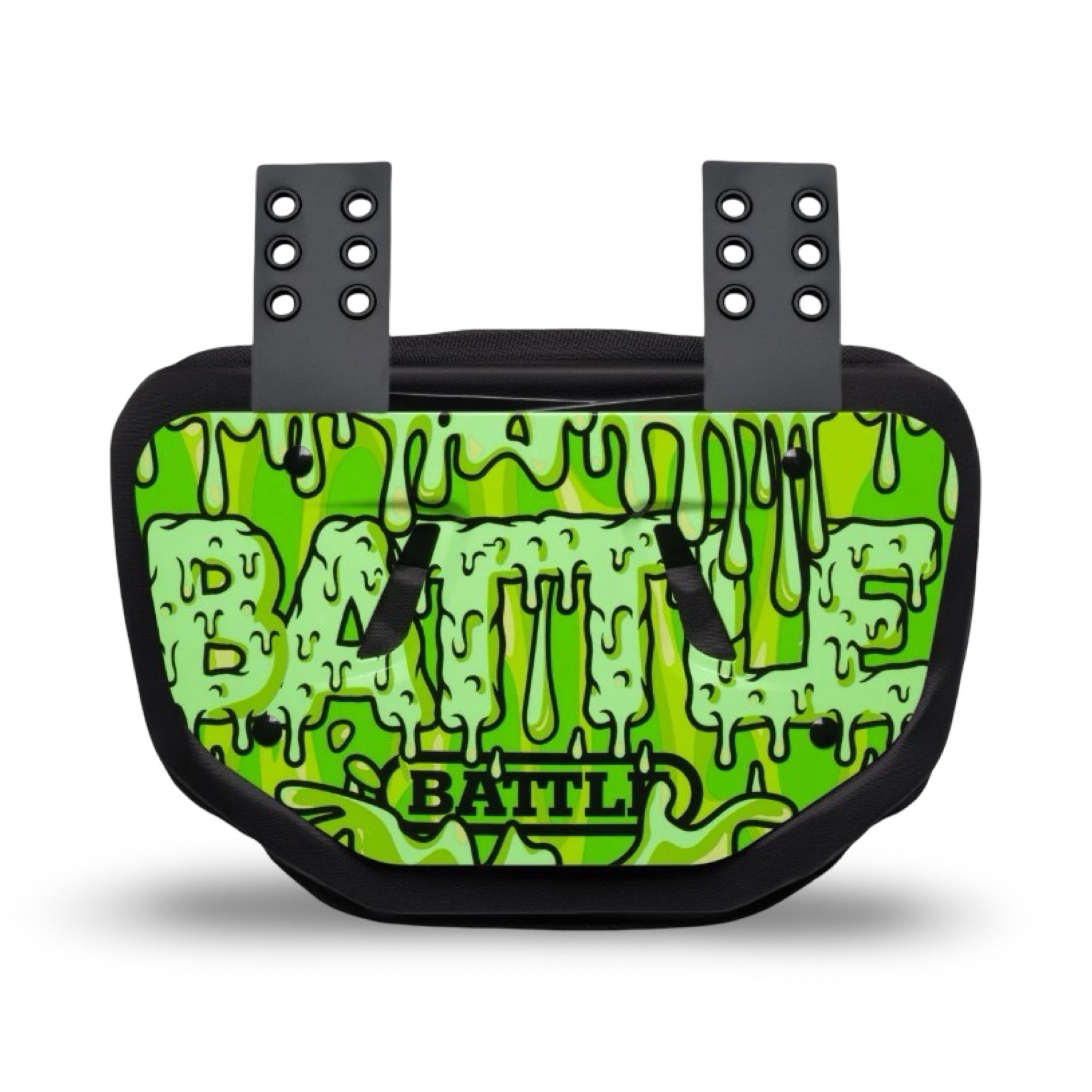 Battle Football Back Plate - Slime