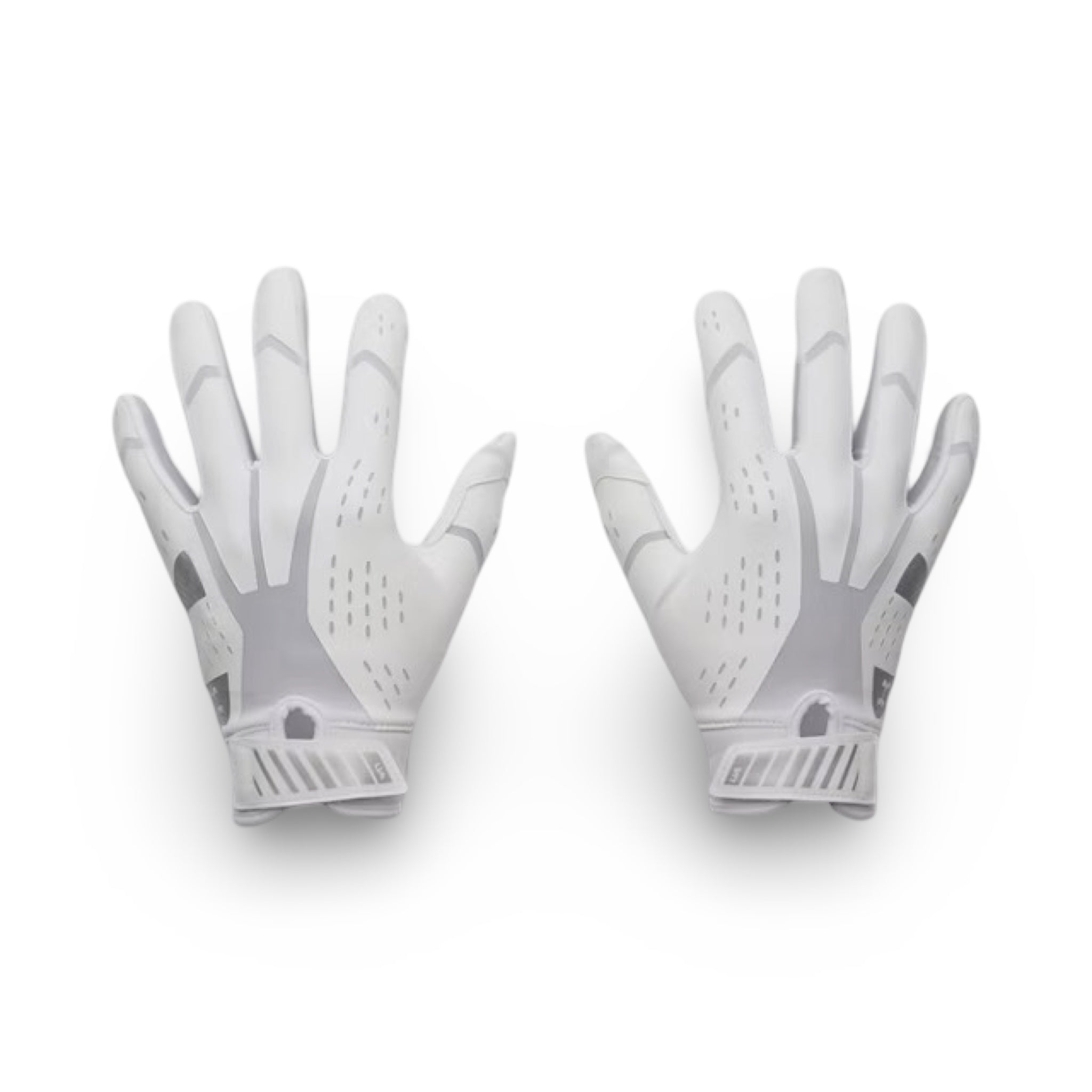 UA Blur Football Gloves Youth - White
