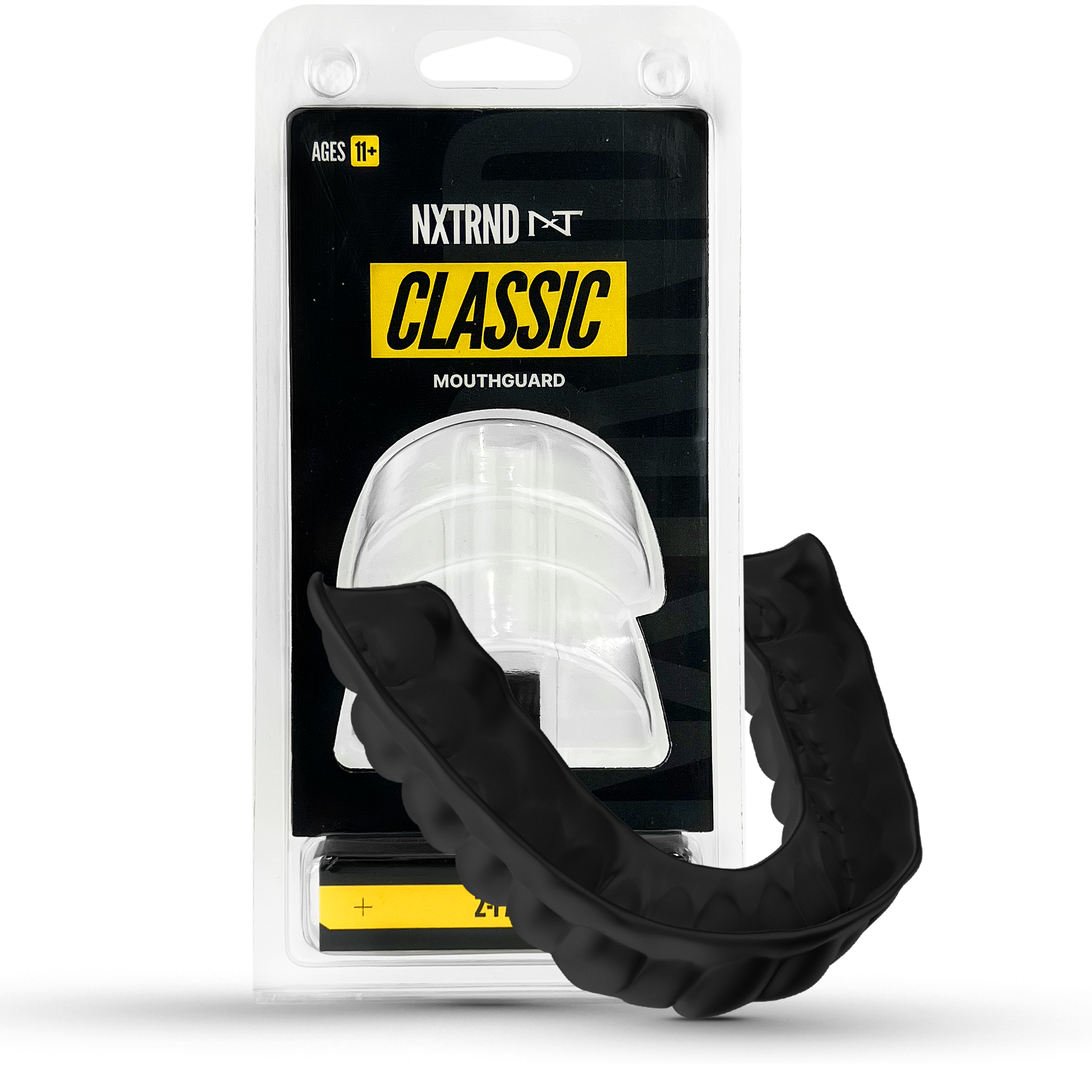 Nxtrnd Classic Black (2 Pack) protège-dents