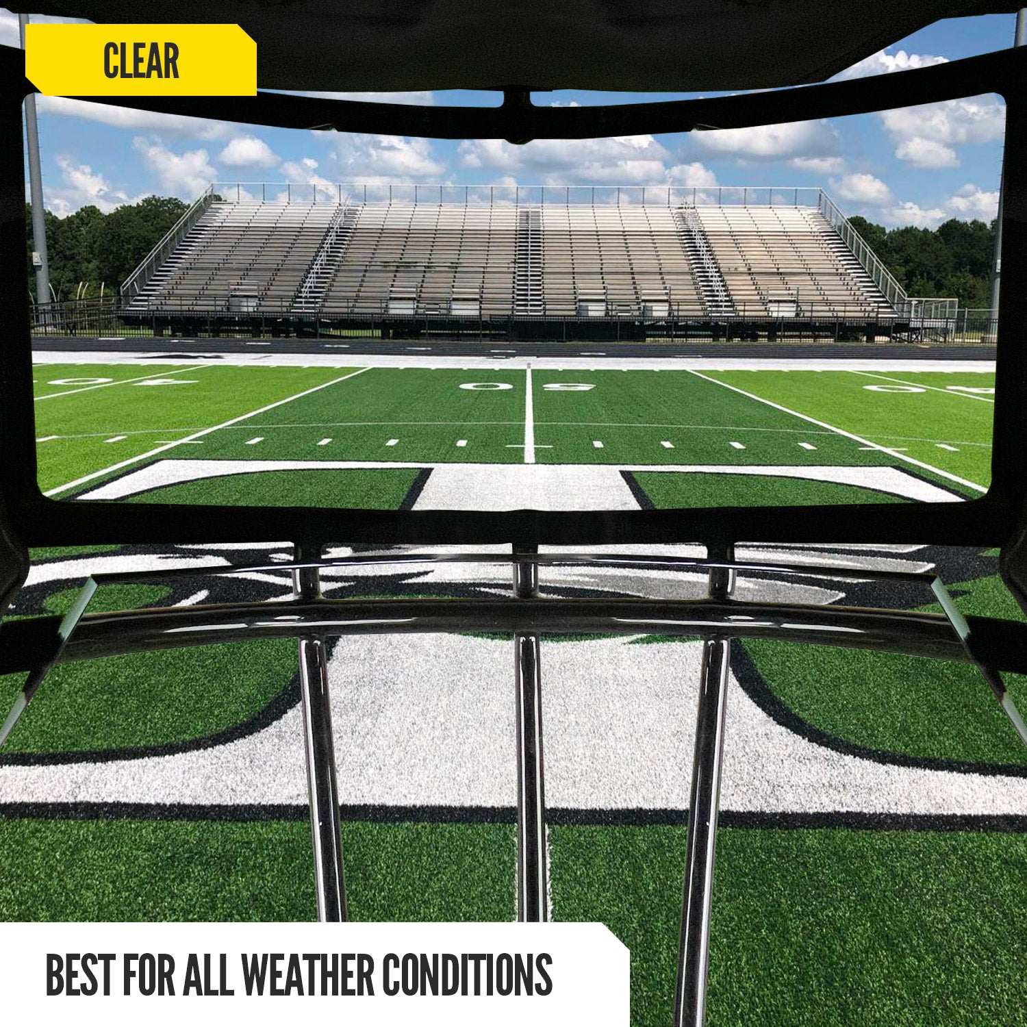 NXTRND VZR1 Football Visor Clear Visière claire