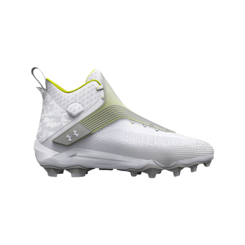 Under Armour Men's Hammer MC Football Cleats - White (Wide)