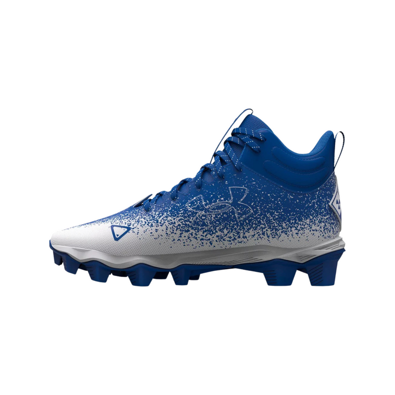Under Armor Kids' Spotlight Franchise RM Football Cleats - Blue- Children's football shoes in blue color