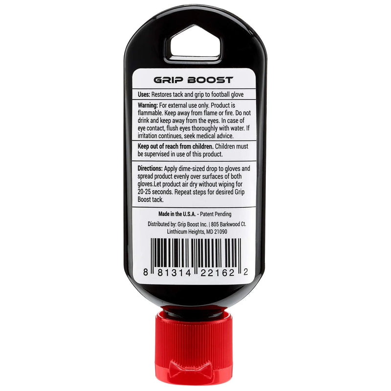 Grip Boost Football Glove Gel 2oz. Bottle- Collant pour gant de football