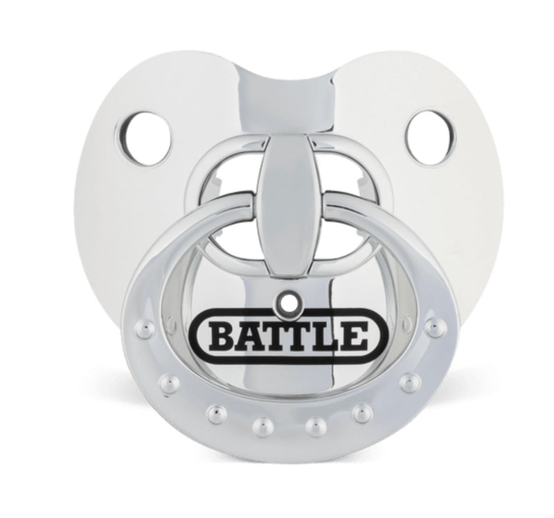 Battle "Binky" Chrome Oxygen Football Mouthguard - Protège Buccal