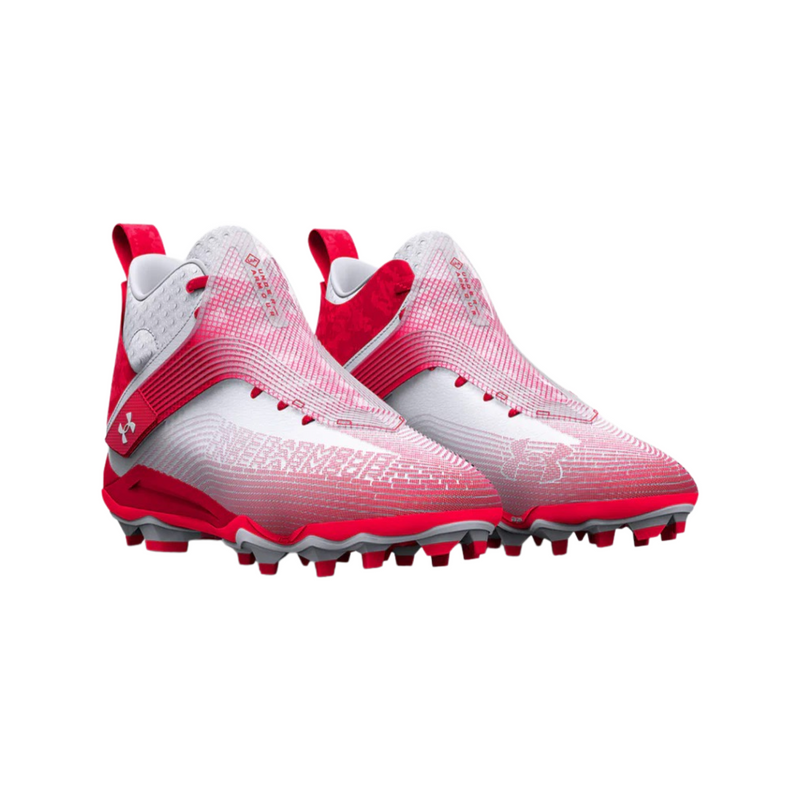 Under Armour Men's Hammer MC Football Cleats - Red (Wide)