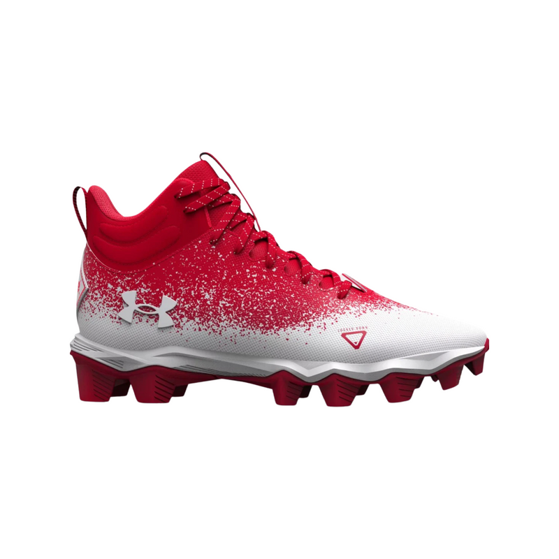 Boys' UA Spotlight Franchise RM - Red 2022 Shoes/Soulier De Football enfant