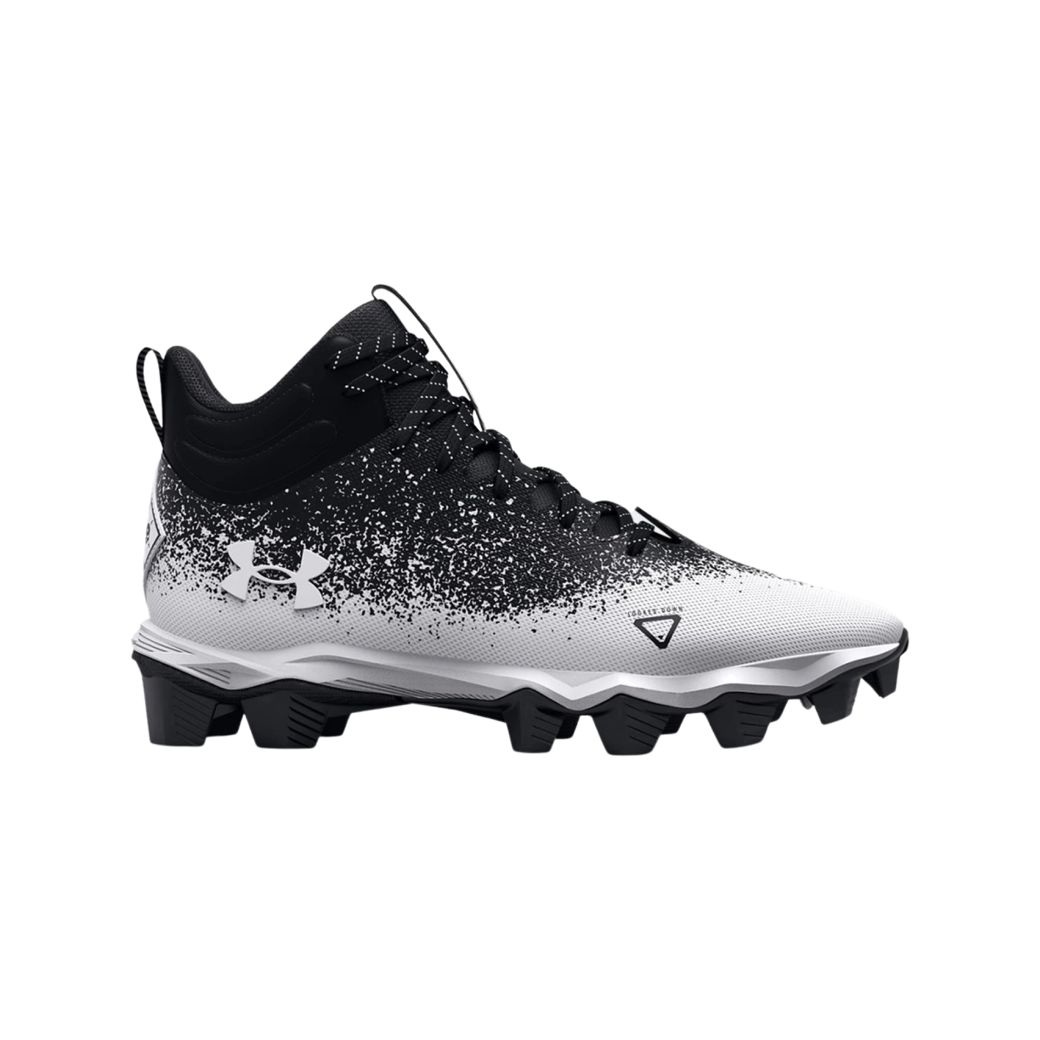 Under Armor Kids' Spotlight Franchise RM Football Cleats - Black