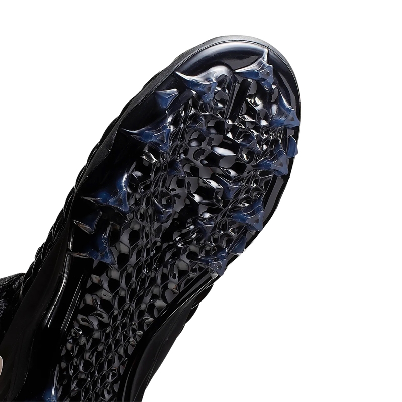 Nike Men's Force Savage Pro 2 Mid Football Cleats - Black (Wide)- Soulier de football pour Lineman