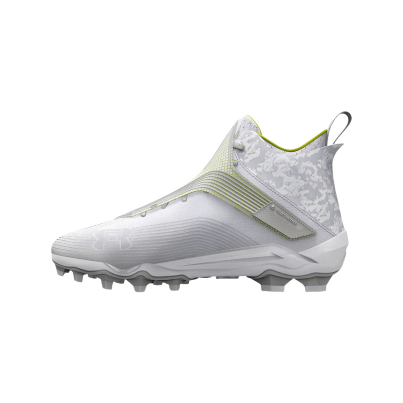 Under Armour Men's Hammer MC Football Cleats - White (Wide)