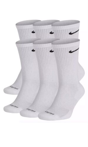 Nike Men Everyday Plus Cushion Crew 6 Pack Socks - Bas  Nike paquet de 6 paires de bas