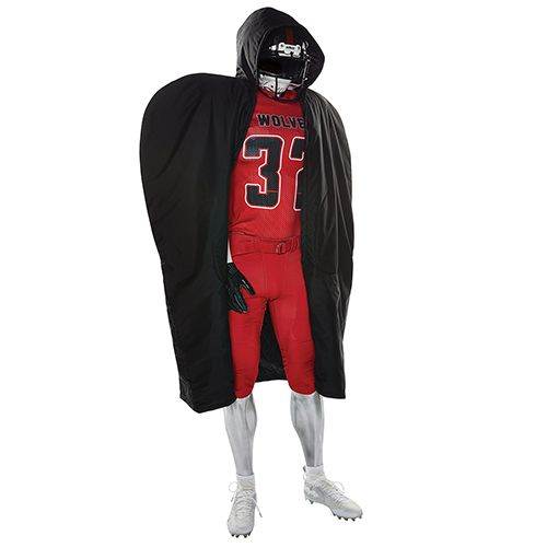 Beastfoot Sideline Cape- Coat for football players on the sidelines