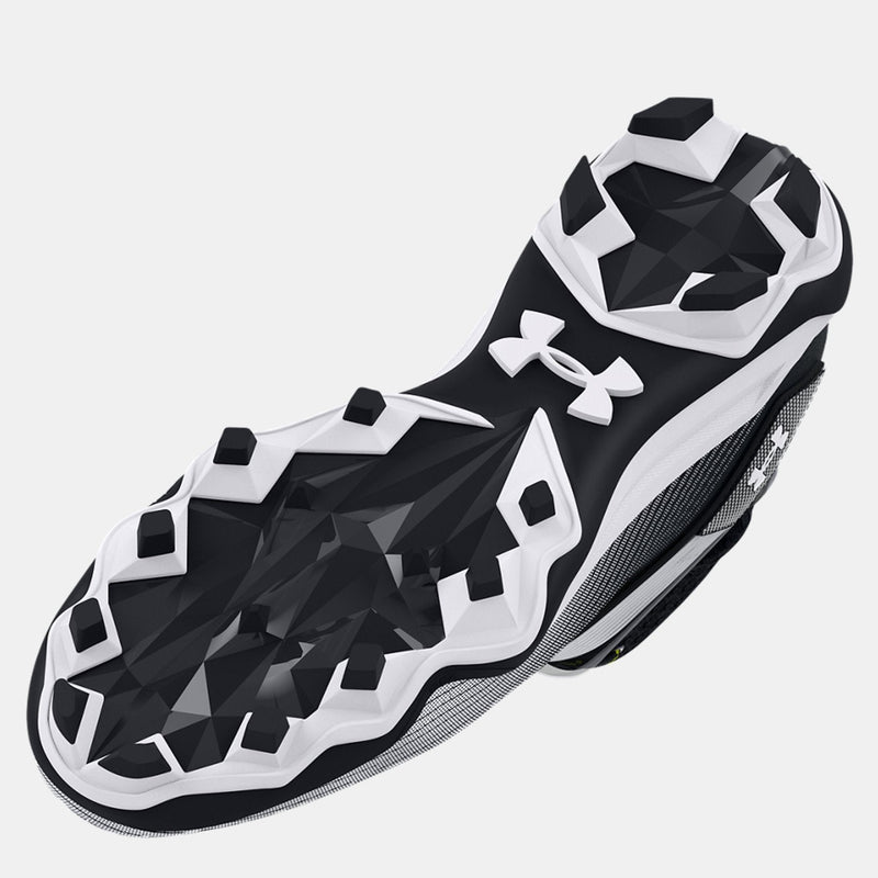 Men's UA Highlight Hammer MC - Black Shoes/Football Shoes